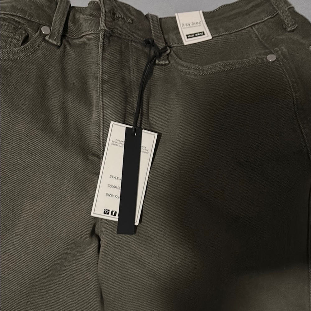 Olive Green Women’s Jeans